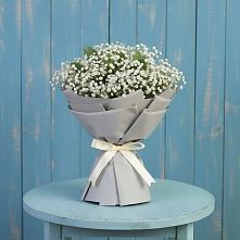 Букет цветов из:  Гипсофила в Горном Забайкальского края