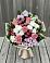 Букет цветов из: Альстромерии, Гвоздики, Розы и Хризантемы в Горном Забайкальского края