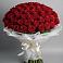 Букет 101 Красная роза Блэк Мэджик в Горном Забайкальского края