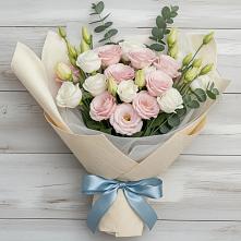 Букет цветов из:  Лизиантусы #REPLACE_PRED# Горном Забайкальского края