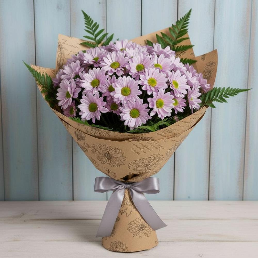 Букет цветов из: Хризантемы в Горном Забайкальского края