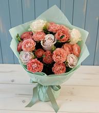 Букет цветов из:  Розы в Горном Забайкальского края