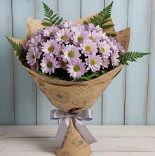 Букет цветов из:  Хризантемы в Горном Забайкальского края