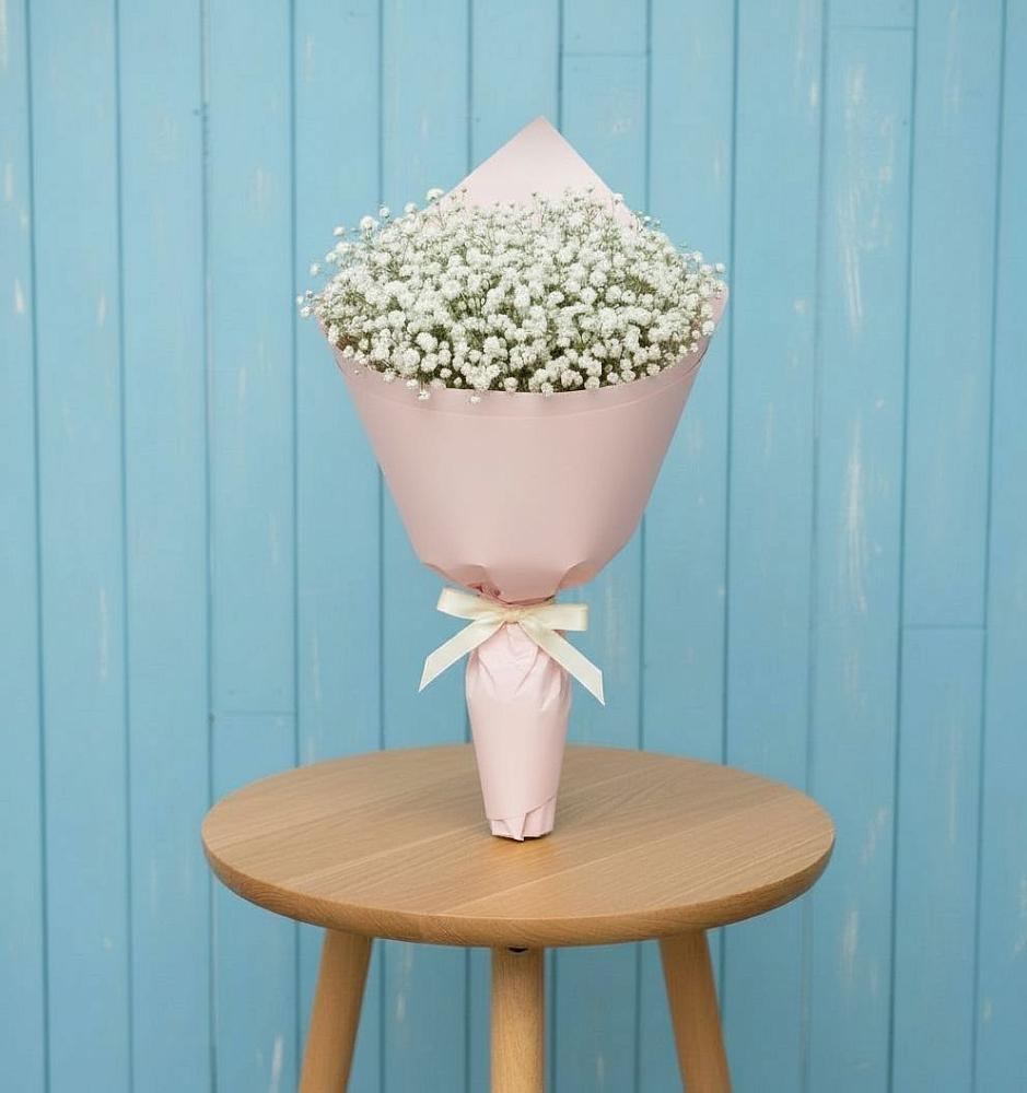 Букет цветов из: Гипсофила в Горном Забайкальского края