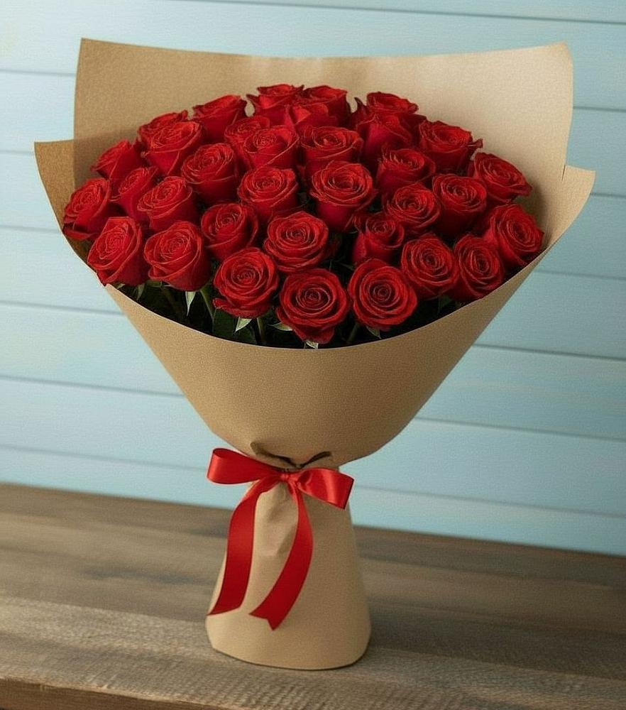 Букет Красные розы Милано в Горном Забайкальского края