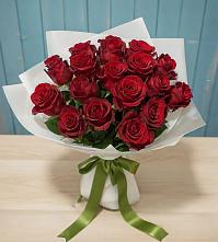 Букет Красные розы в Горном Забайкальского края