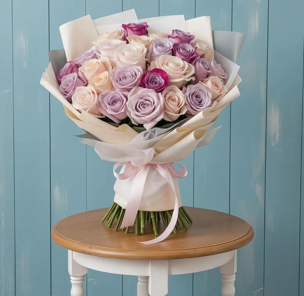 Букет цветов из: Розы в Горном Забайкальского края