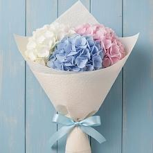 Букет цветов из:  Гортензия в Горном Забайкальского края
