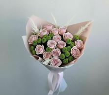 Букет цветов из:  Розы и Хризантемы в Горном Забайкальского края