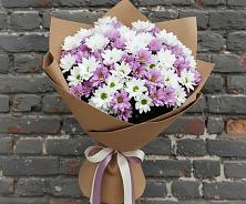 Букет цветов из:  Хризантемы в Горном Забайкальского края