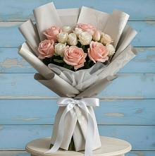 Букет цветов из:  Розы #REPLACE_PRED# Горном Забайкальского края