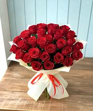 Букет 29 Красных роз в Горном Забайкальского края