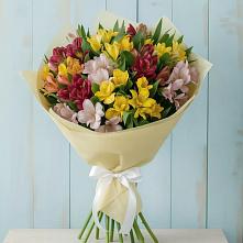 Букет цветов из:  Альстромерии в Горном Забайкальского края