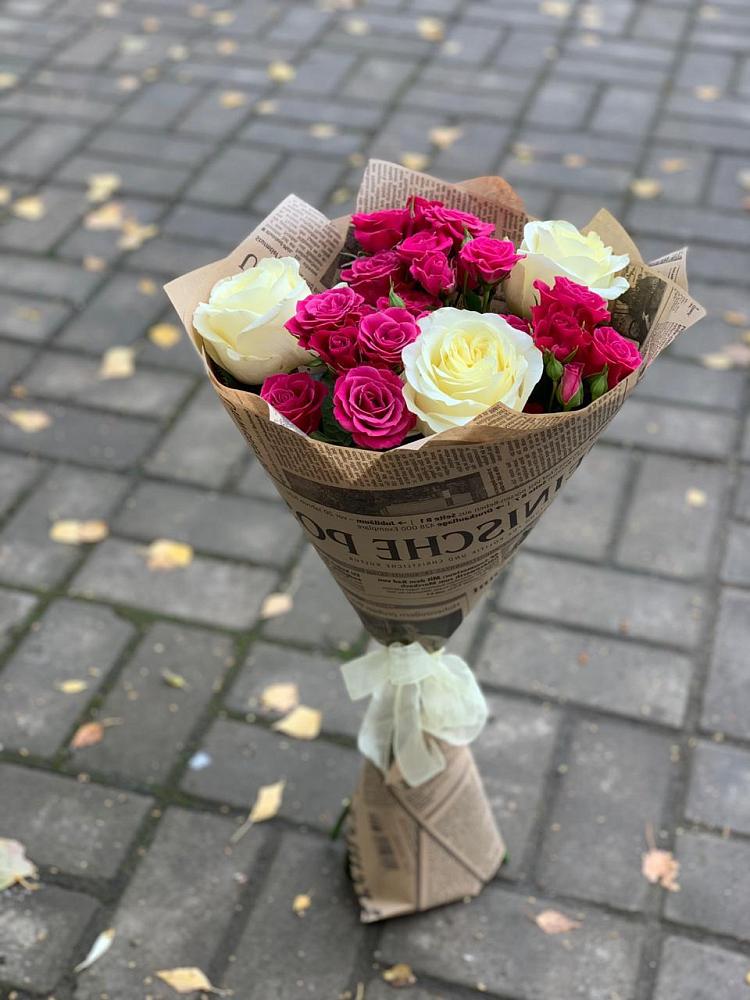 Букет цветов из: Розы в Горном Забайкальского края