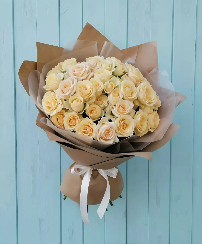 Букет Кремовое облако в Горном Забайкальского края