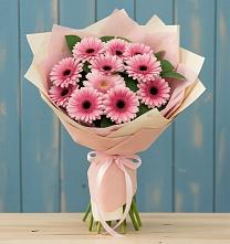 Букет цветов из:  Герберы в Горном Забайкальского края