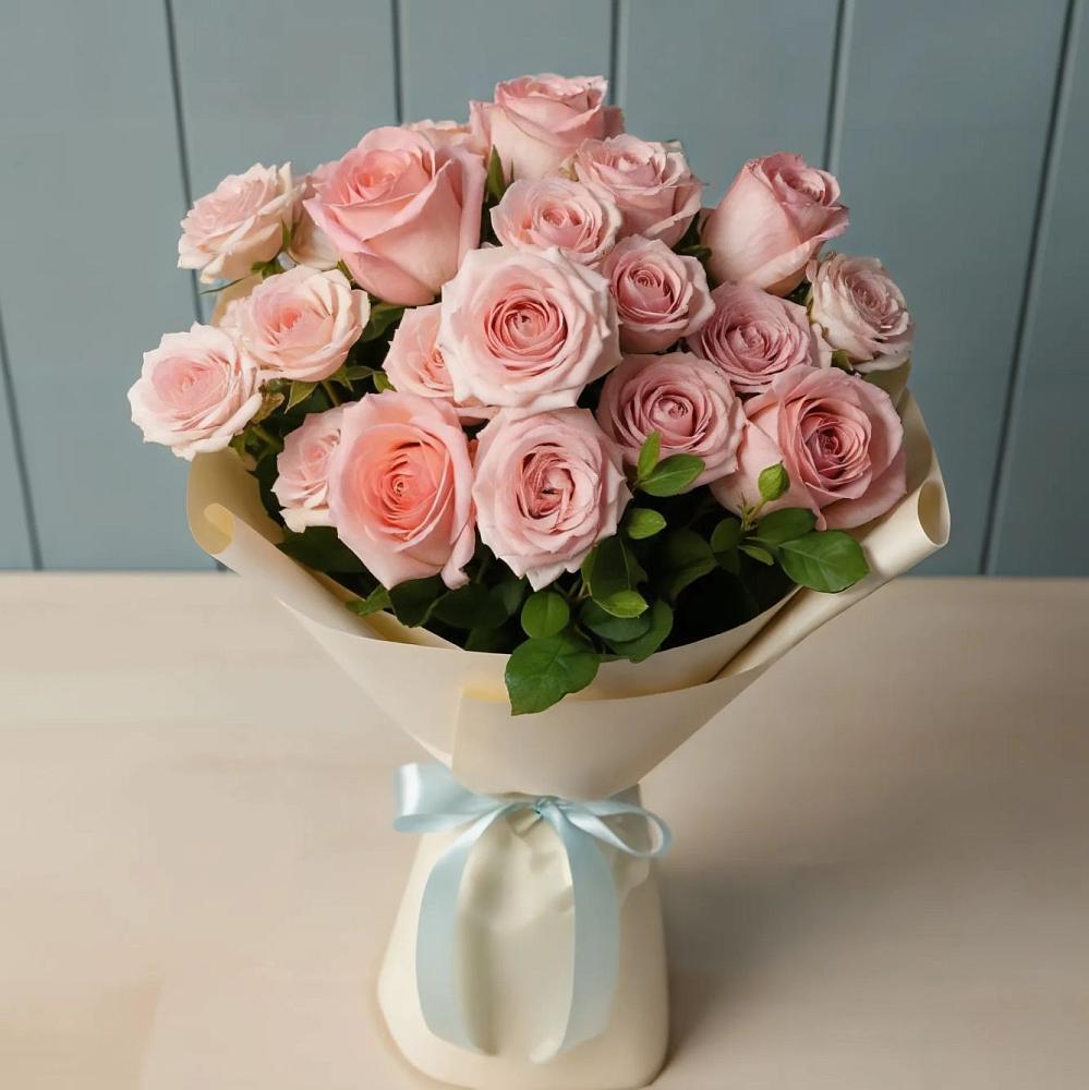 Букет Розовый шарм в Горном Забайкальского края